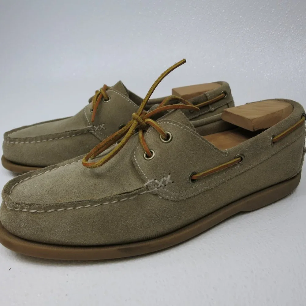 Nunn Bush Suede Leather Deck Shoes Footwear Casual Comfort 10.5 M
